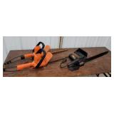 Electric chainsaw and trimmers