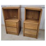 2 - 2 drawer end stand
