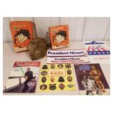 Star Wars magazines, wigs, etc