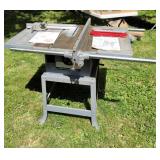 Rockwell model 10 contractors table saw works