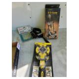 2 band clamps, drill guide