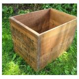 Woodside whiskey S.J. Sheehan Towanda PA crate