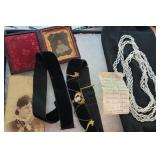 Victorian lot - 3 collars incl beaded lace made
