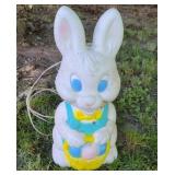 Easter bunny blow mold 19"h