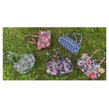 5 Vera Bradley bags - clean