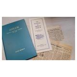 1940 Book - Azilum French refugee colony of 1793