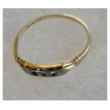 Ladies 10k ring - stones have been removed