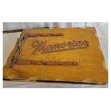 Full Wooden memories scrapbook