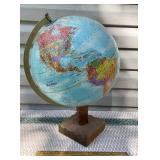 Retro World globe