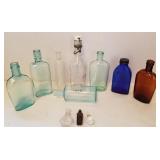 Advertising bottles, flask, Atwood