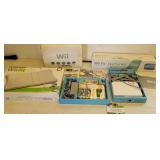 Wii with games and accessories