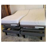 CLEAN Serta motion perfect II bases, w/Serta I