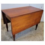 Cherry drop leaf table 40"22"29"