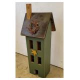 Green bird condo 35"t