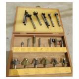 Router and drill bits