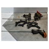 Picture frame clamp, corner clamps, bar clamp