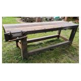 Emmert pattern vise & pattern makers work bench,