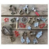 Cookie cutters & ice cream scoops