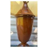Retro lamp w/ wood base