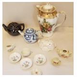Tea pots, partial tea sets, cover dish, etc