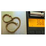 Marked 14k mg bracelet