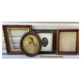 4 old frames - some wear