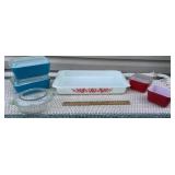 Pyrex - including nice Friendship