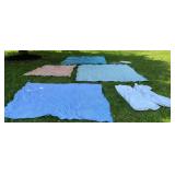 Newer bedding & blankets - mostly Queen size