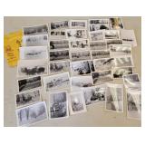 1940s-50s East Smithfield PA area winter photos