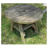 Patio end table 27"21"