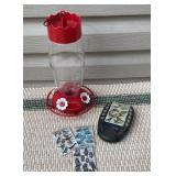 Bird feeder & identiflyer