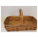 Splint oak gathering basket