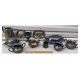 Old silverplate serverware