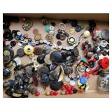 Box of very old buttons