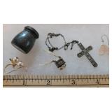 Sterling lot - odd & broken