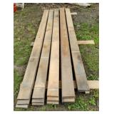 PILE - 1x hardwood 5 ½" wide-11" wide 8