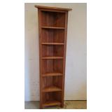 skinny Cherry corner cupboard 19"73"