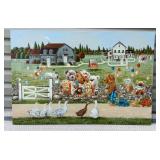 Folsky print on canvas - Bears for Sale