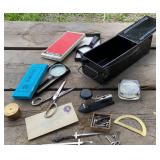 Box of vintage office supplies - Niagara falls,