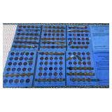 2 books Lincoln head penny