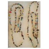 2 neat necklaces - made from different kinds of