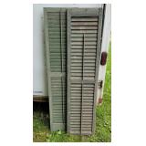 Pair shutters 67"16"
