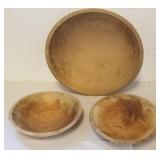Munising wooden bowls