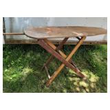 Paris mfg company wooden ironing board