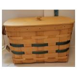 Basket from Peterboro Basket Company , strap