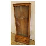 gun cabinet w/glass doors - make a great curio