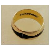 Marked "Solid Gold" ring