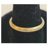 14k Orange blossom ring