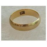 18k gold ring