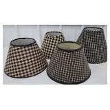 4 country lamp shades